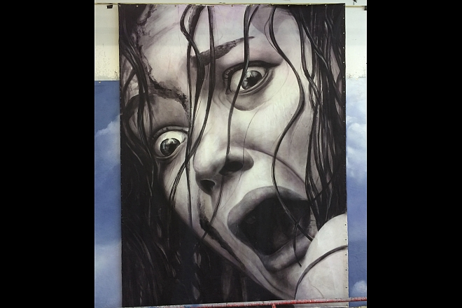 Backdrop 3x5m./ TOF Horrorparty (for rent, go to `Shop`)